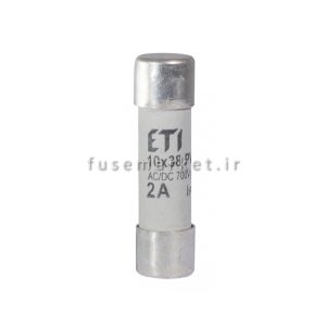 فیوز gR ای تی آی ETI CH10×38 8A 700V AC.DC