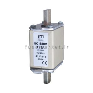 فیوز خاص DC ای تی آی ETI NH00 160A 440V