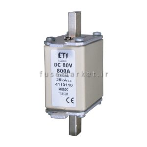 فیوز خاص DC ای تی آی ETI NH00 160A 80V