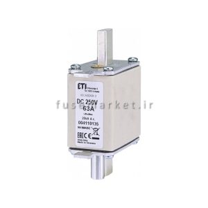 فیوز خاص DC ای تی آی ETI NH00 K 63A 250V