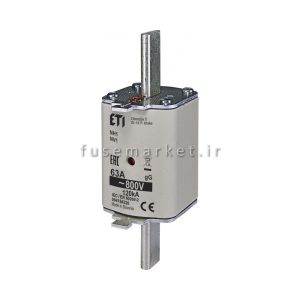 فیوز خاص DC ای تی آی ETI NH1 gG 25A 800V