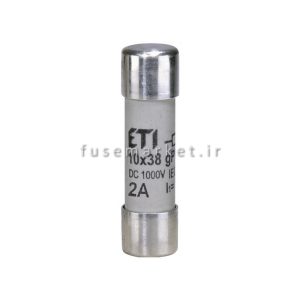 فیوز خورشیدی GPV ای تی آی ETI CH10×38 4A 1000V DC
