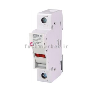 پایه فیوز خورشیدی ای تی آی ETI EFH 10 DC 1p LED
