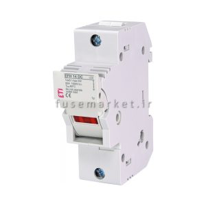 پایه فیوز خورشیدی ای تی آی ETI EFH 14 DC 1p LED