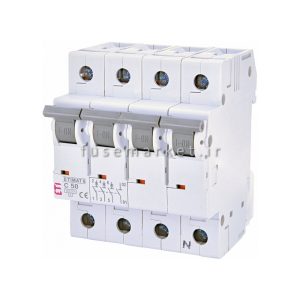 کلید مینیاتوری ای تی آی ETI ETIMAT6 C 3P+N 63A