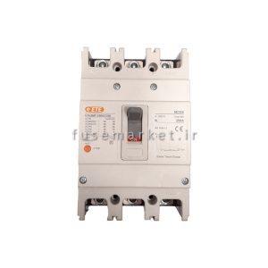 کلید اتوماتیک غیر قابل تنظیم 3 پل کیس 250 ایستا توان اتصال ETE FIX MF003352200 200A