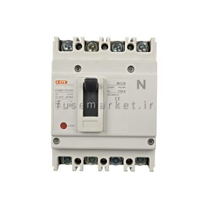 کلید اتوماتیک غیر قابل تنظیم 4 پل کیس 125 ایستا توان اتصال ETE FIX MF00425150 50A