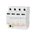 برق گیر تابلویی سه فاز با نول ایستا توان اتصال ETE TTE08143 T1+T2 B+C 60KA 3P+N