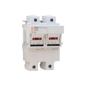 پایه فیوز سیلندری 22×58 ایستا توان اتصال ETE CB0022585 1P+N