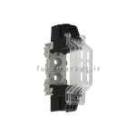 پایه فیوز کاردی 1 پل با حفاظ ایستا توان اتصال ETE NH00 KB51111160