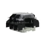 پایه فیوز کاردی 3 پل با حفاظ ایستا توان اتصال ETE NH00 KB51311160