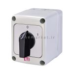 کلید گردان روکار ای تی آی ETI CS 4P 10A