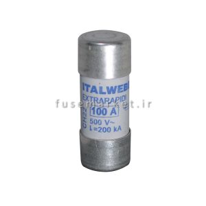 فیوز تند سوز سیلندری ای تی آی ETI 22×58 aR 500V 100A