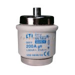 فیوز تند سوز فشنگی ای تی آی ETI DVUQ R2 500V 160A gR