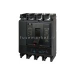 کلید اتوماتیک قابل تنظیم دوبل ای تی آی ETI NBS TMD 400 4L 400A 690V AC 36KA 4P