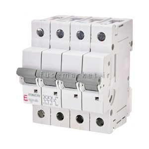 کلید مینیاتوری ای تی آی ETIMAT P10 10KA B 20A 3P+N