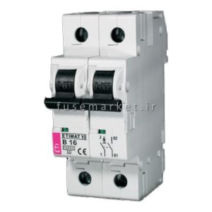 کلید اتوماتیک 2 پل ایستا توان اتصال ETE MCCB ETE6DC-MF15630 630A 1500V 2P