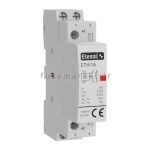 کنتاکتور ماژولار 230V AC دستی-اتوماتیک ETMCON12511 25A 1NO + 1NC