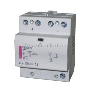 برقگیر تابلوی سولار تیپ 1+2 B+C ای تی آی ETI 002445202 550V GDT DC