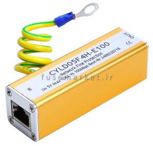 برقگیر شبکه کابل ای تی آی ETI 1105001 RJ45S-E100 LAN