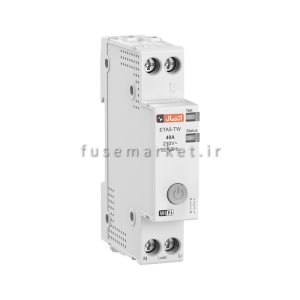 رله کنترل بار هوشمند 36mm کنترل ولتاژ جریان و توان مصرفی WIFI دار ایستا توان اتصال ETE ETR00WF2M63 1-63A