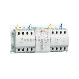 کلید تبدیل اتوماتیک با حفاظت MCB 3P ایستا توان اتصال ETE ETQ3NX-63D3P 1-63A