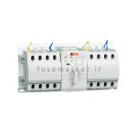 کلید تبدیل اتوماتیک با حفاظت MCB 4P ایستا توان اتصال ETE ETQ3NX-63D4P 1-63A