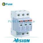 برقگیر تابلویی تیپ جدید ایستا توان اتصال ETE AC SPD ETSPD0041335 440V T1 3P 35KA