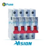 کلید پشتیبان برقگیر تابلویی ایستا توان اتصال ETE ETSPB00224100 AC 230V T1 4P 100KA