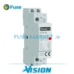 کنتاکتور ماژولار اتوماتیک ایستا توان اتصال ETE ETMCON02511 230VAC 25A 1NO 1NC