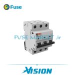 کلید مینیاتوری 3 پل تیپ C ایستا توان اتصال ETE MCB 10KA 16A